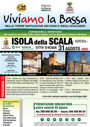 Viviamo la Bassa presenta: Isola della Scala città d'acqua