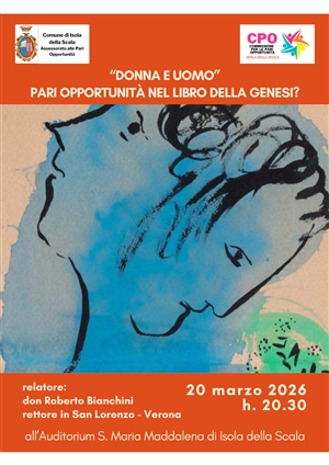 Donna e Uomo. Pari Opportunità nel libro della Genesi
